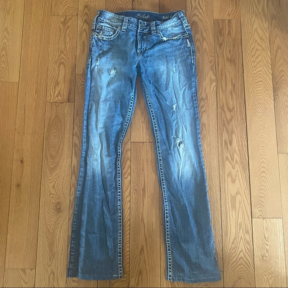 π2/$40 Silver Suki 17β Jeans